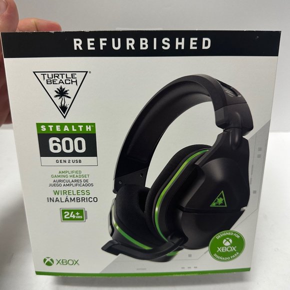 Turtle Beach Stealth 600 Gen 2 Wireless Gaming Headset - Black/Green REFURBISHED